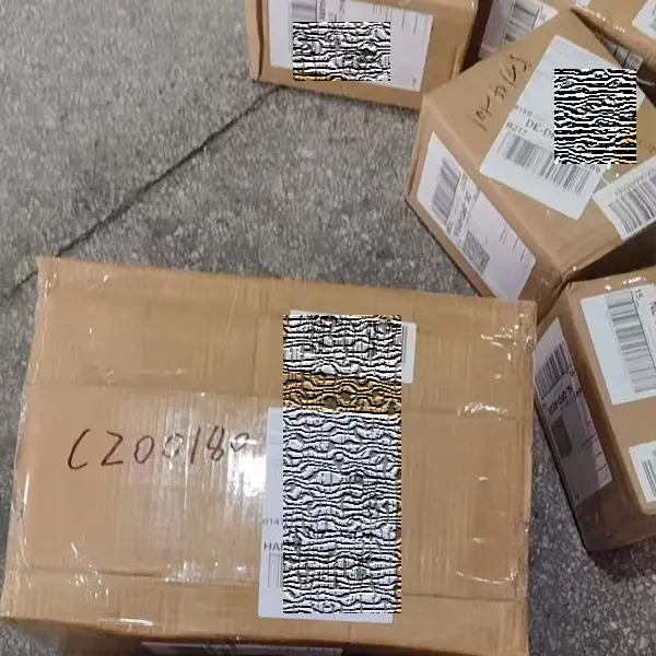 Förseglade paket klara för utskick